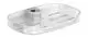HANSA-Seifenschale-HANSAACTIVEJET-0480-Transparent-04800100 gallery number 1